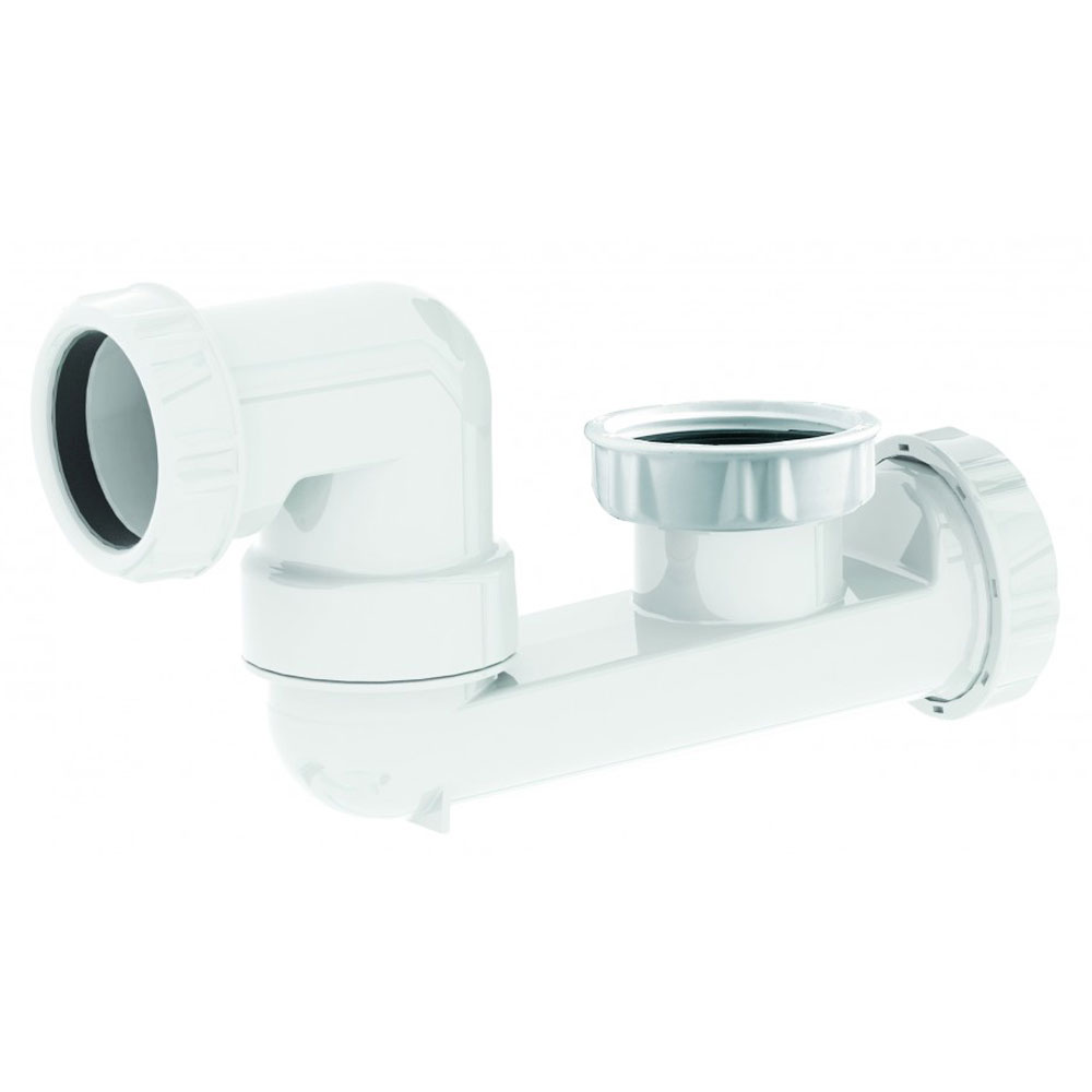 Siphon-orientable-plastique-blanc-VALENTIN