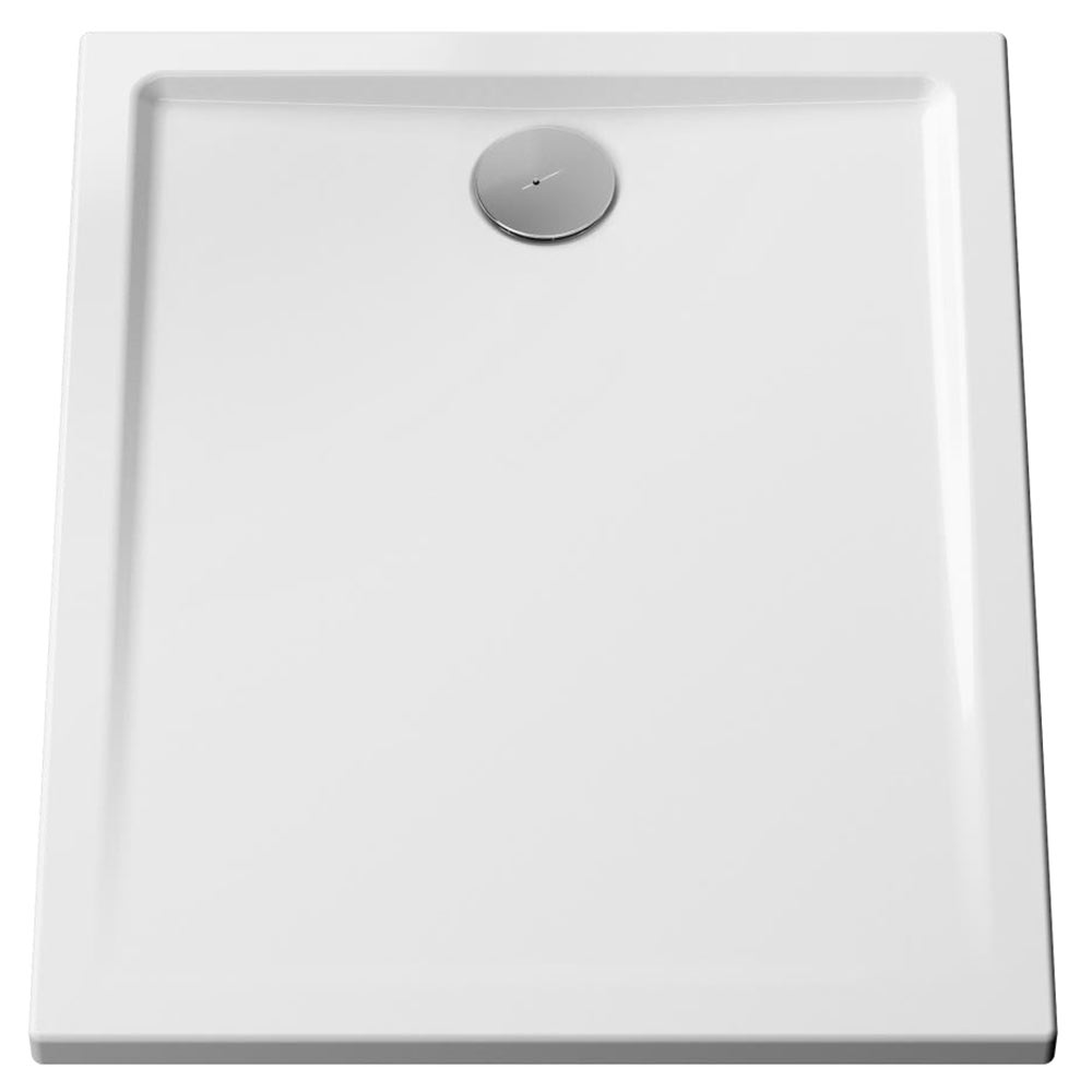 Receveur-Apselia-100x80-blanc-ultraplat,-céramique,-anti-glisse