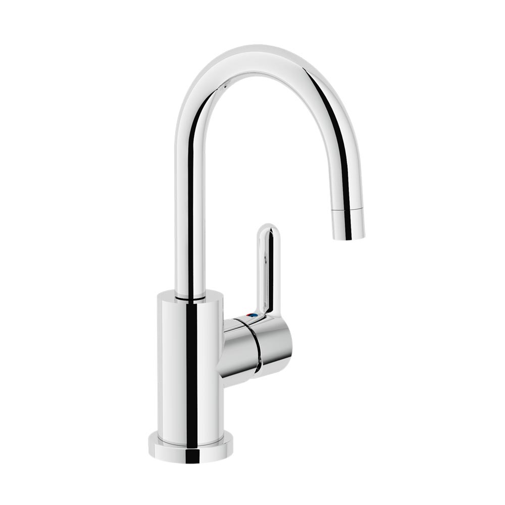 Mitigeur-lavabo-Look-bec-haut