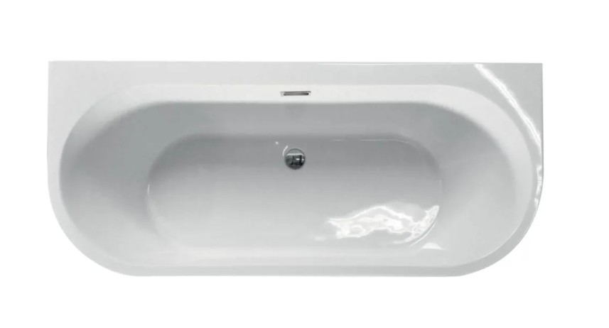 Baignoire-semi-ilot-murale-Alterna-DAILY-O-170x75-cm