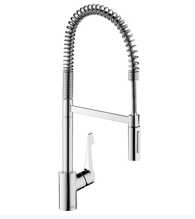 Mitigeur-évier-Hansgrohe-douchette-orientable-360°-CENTO-chromé