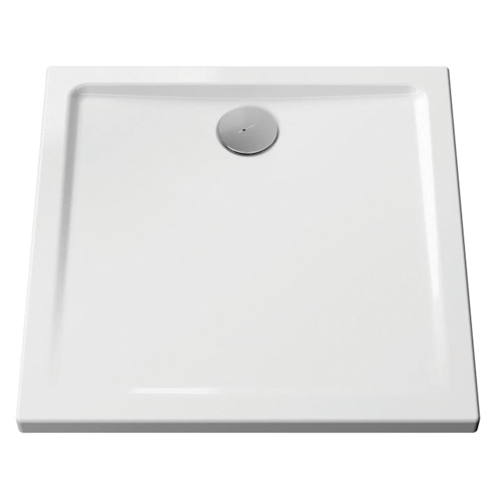 Receveur-Apselia-90x90-blanc-ultraplat,-céramique,-anti-glisse